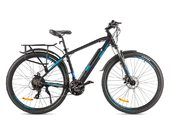Электровелосипед Eltreco Ultra Max Pro (Черно-синий) - Фото 0