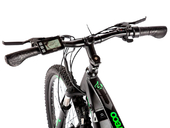 Электровелосипед Eltreco Ultra Max (Серо-зеленый) - Фото 1